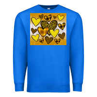 True Royal yellow hearts Premium Sweatshirt - JahusDesignShop