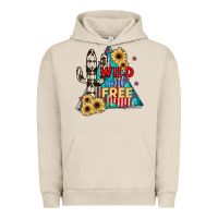 Pigment French Oak Wıld and Free Urban Hoodie - JahusDesignShop