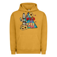 Pigment Peanut Butter Wıld and Free Urban Hoodie - JahusDesignShop