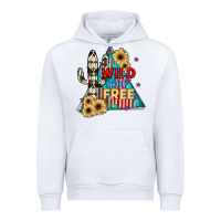 White Wıld and Free Urban Hoodie - JahusDesignShop