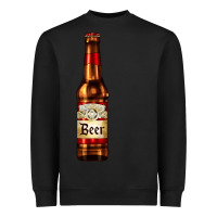 Black red beer bottle Heavyweight Sweatshirt - AdoDesignShop