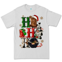 Dove Grey ho ho ho heifer cow gnomies Premium Tee - CowGirlArtShop