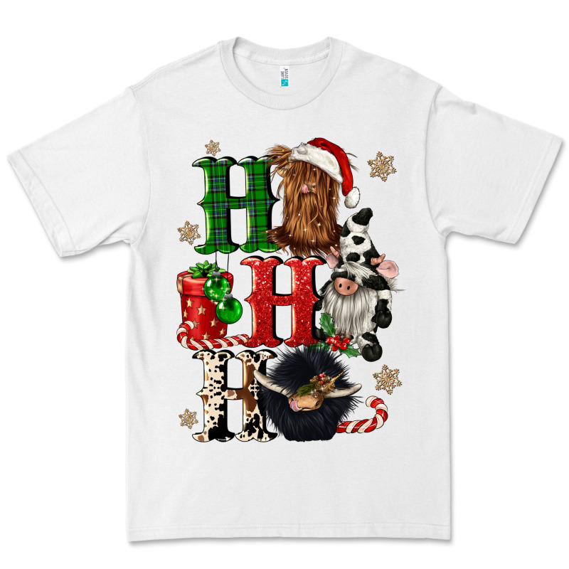 Ho Ho Ho Heifer Cow Gnomies Premium Tee by CowGirlArtShop | Teevron
