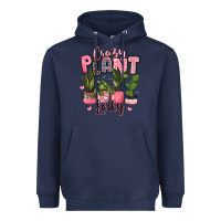 Navy crazy plant lady houseplants Heavyweight Hoodie - JahusDesignShop