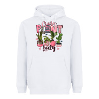 White crazy plant lady houseplants Heavyweight Hoodie - JahusDesignShop