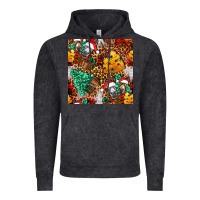Vintage Black christmas donkeys Vintage Hoodie - FaDigitalArtStudio