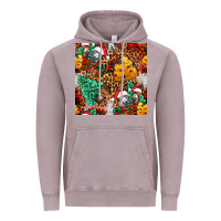 Vintage Zinc christmas donkeys Vintage Hoodie - FaDigitalArtStudio