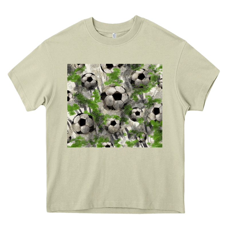 Soccer Tumbler Heavy Core Tee by HowdyJamesFarm | Teevron