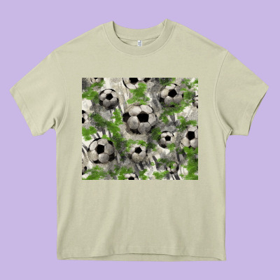 Soccer Tumbler Heavy Core Tee Designed By Howdyjamesfarm