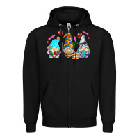 Black teacher gnomes Zipper Hoodie - AdoDesignShop
