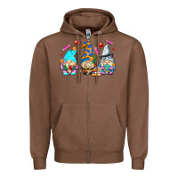 Chestnut teacher gnomes Zipper Hoodie - AdoDesignShop