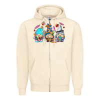 Sandshell teacher gnomes Zipper Hoodie - AdoDesignShop
