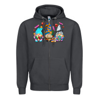 Smoke teacher gnomes Zipper Hoodie - AdoDesignShop