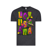Vintage Black mardi gras louisiana Vintage Tee - FaDigitalArtStudio