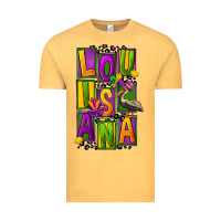 Vintage Mustard mardi gras louisiana Vintage Tee - FaDigitalArtStudio