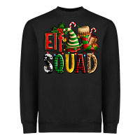 Black elf squad with elf hat and socks Heavyweight Sweatshirt - AdoDesignShop