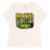 Bone lucky me st. patricks day Ladies Tee - HowdyJamesFarm