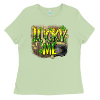 Matcha lucky me st. patricks day Ladies Tee - HowdyJamesFarm