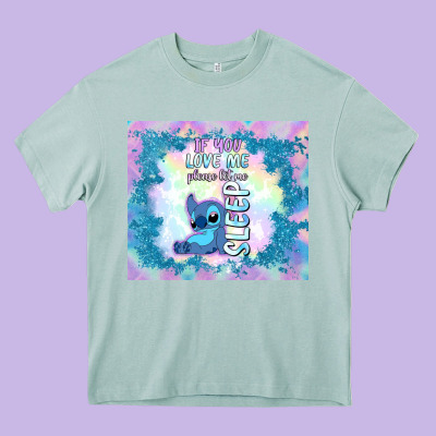 If You Love Me Please Let Me Sleep Heavy Core Tee Designed By Tumblerdesignbyshophia