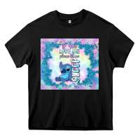 Black if you love me please let me sleep Heavy Core Tee - TumblerDesignByShophia