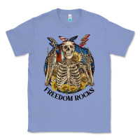 Colony Blue freedom rocks Classic Tee - CowGirlArtShop