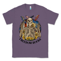 Lavender freedom rocks Classic Tee - CowGirlArtShop