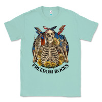 Seafoam freedom rocks Classic Tee - CowGirlArtShop