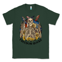 Sports Green freedom rocks Classic Tee - CowGirlArtShop