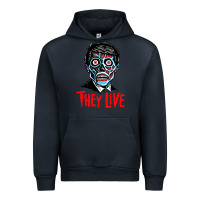 Navy they live Urban Hoodie - DesigneFamous