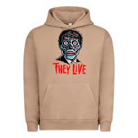 Pigment Burro they live Urban Hoodie - DesigneFamous