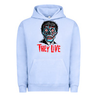 Pigment Grape Ice they live Urban Hoodie - DesigneFamous