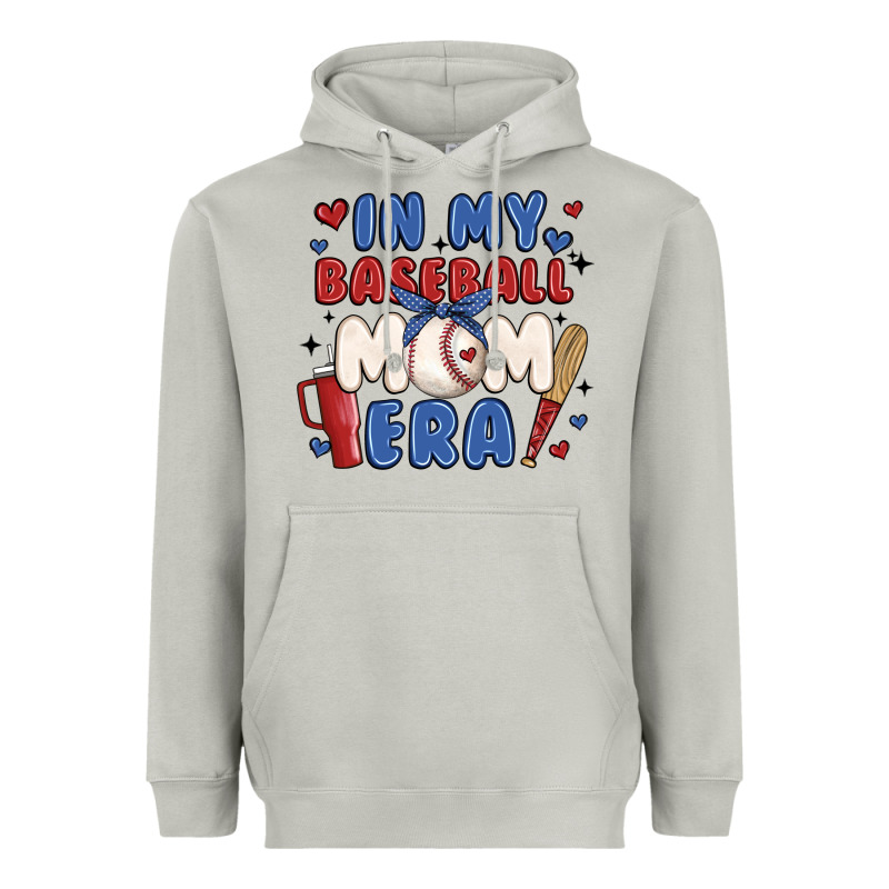 In My Baseball Mom Era Heavyweight Hoodie by JahusDesignShop | Teevron