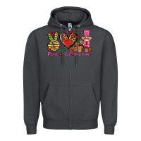 Smoke peace love nutcraker Zipper Hoodie - AdoDesignShop