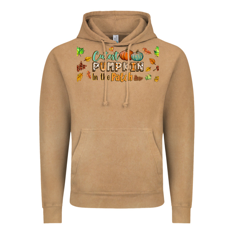Cutest Pumpkin In The Patch Lebbey Glass Vintage Hoodie by BundleAndBundleShop | Teevron