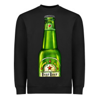 Black green beer Heavyweight Sweatshirt - AdoDesignShop