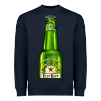 Navy green beer Heavyweight Sweatshirt - AdoDesignShop