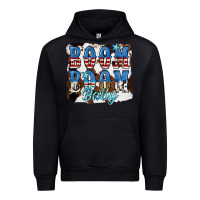Black Boom Boom Baby Urban Hoodie - JahusDesignShop