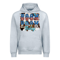 Heather Grey Boom Boom Baby Urban Hoodie - JahusDesignShop