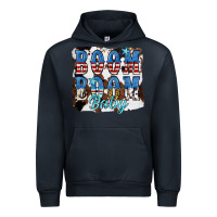Navy Boom Boom Baby Urban Hoodie - JahusDesignShop