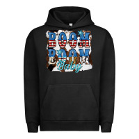 Pigment Black Boom Boom Baby Urban Hoodie - JahusDesignShop