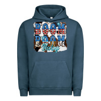 Pigment Midnight Navy Boom Boom Baby Urban Hoodie - JahusDesignShop