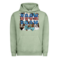 Pigment Oil Green Boom Boom Baby Urban Hoodie - JahusDesignShop
