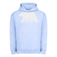 Pigment Grape Ice bear Urban Hoodie - DesigneFamous