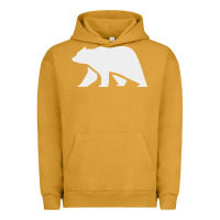 Pigment Peanut Butter bear Urban Hoodie - DesigneFamous