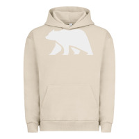 Pigment French Oak bear Urban Hoodie - DesigneFamous