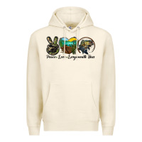 Tofu peace love largemouth bass Premium Hoodie - LillyAllenDesigns
