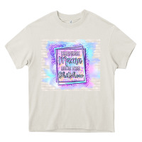Cream because mama runs this shitshow Heavy Core Tee - TumblerDesignByShophia