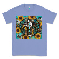 Colony Blue western faith sunflower's Classic Tee - RanaPortraitStore