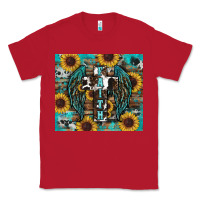 Red western faith sunflower's Classic Tee - RanaPortraitStore