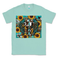 Seafoam western faith sunflower's Classic Tee - RanaPortraitStore